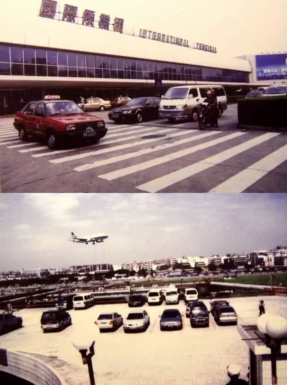 2004年,广东广州,旧白云机场最后的繁忙