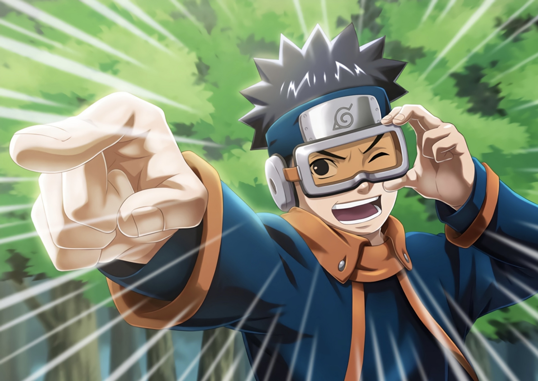 火影忍者#  我很喜欢少年时期水门班的三小只!