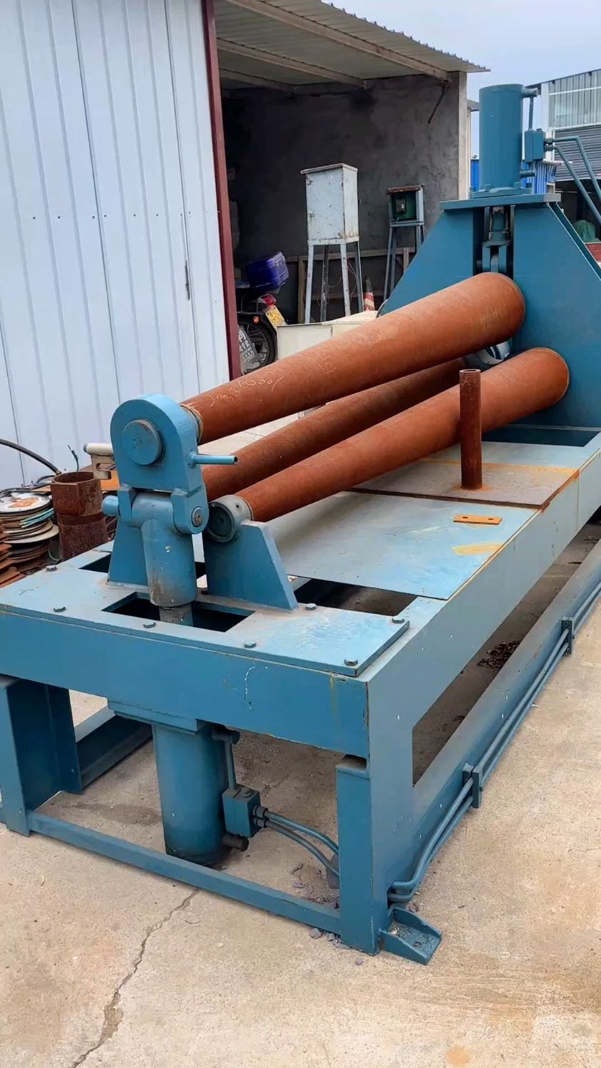 6x2000锥体卷板机淄博齐锻卷锥机-度小视