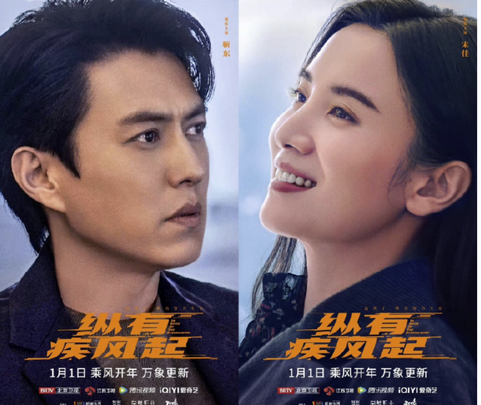 靳东宋佳新剧《纵有疾风起》,人到中年逆风翻盘