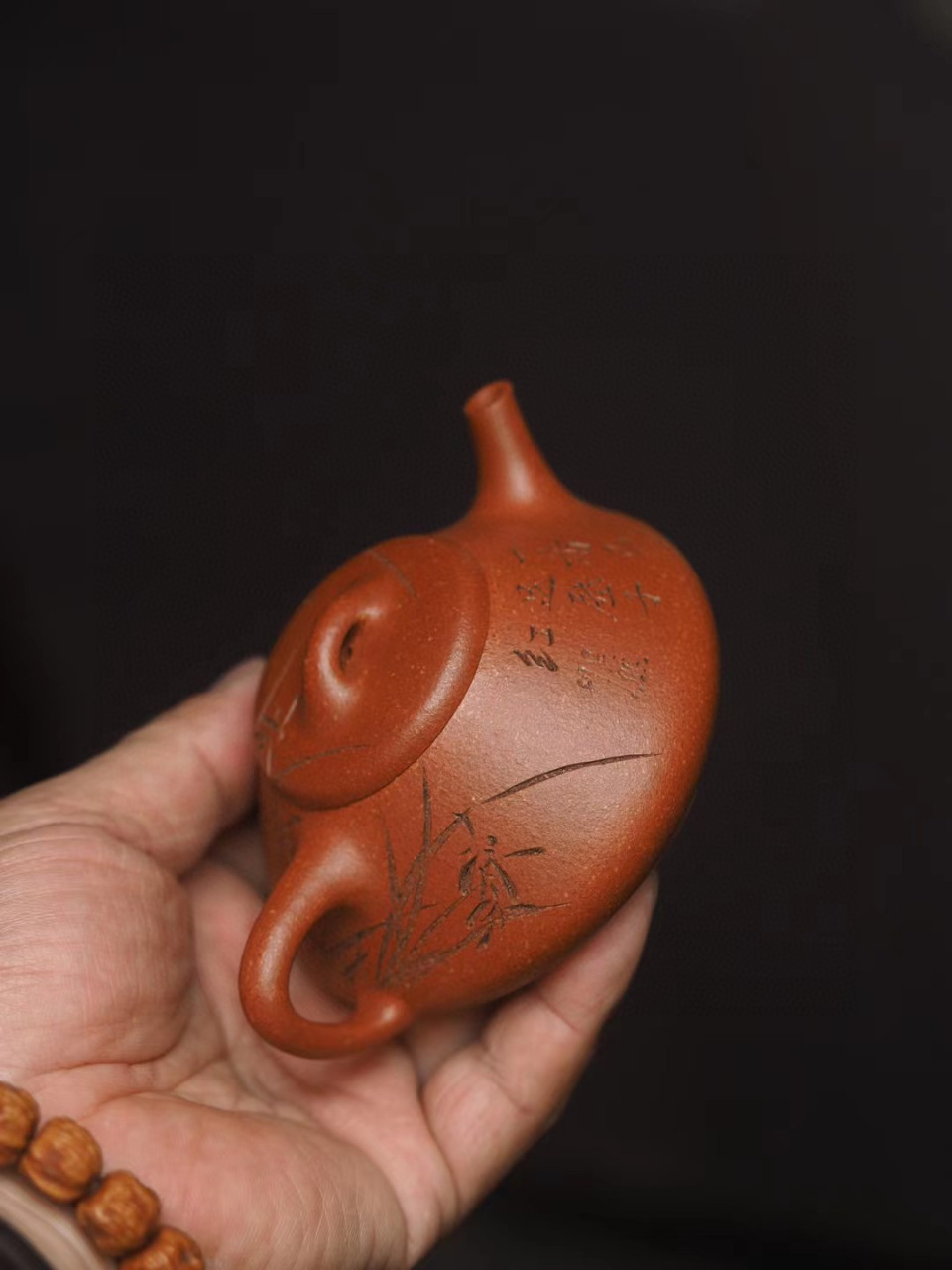彭年石瓢|优质降坡泥|160cc|全手  整器较传统石瓢更扁,腹部更加开阔