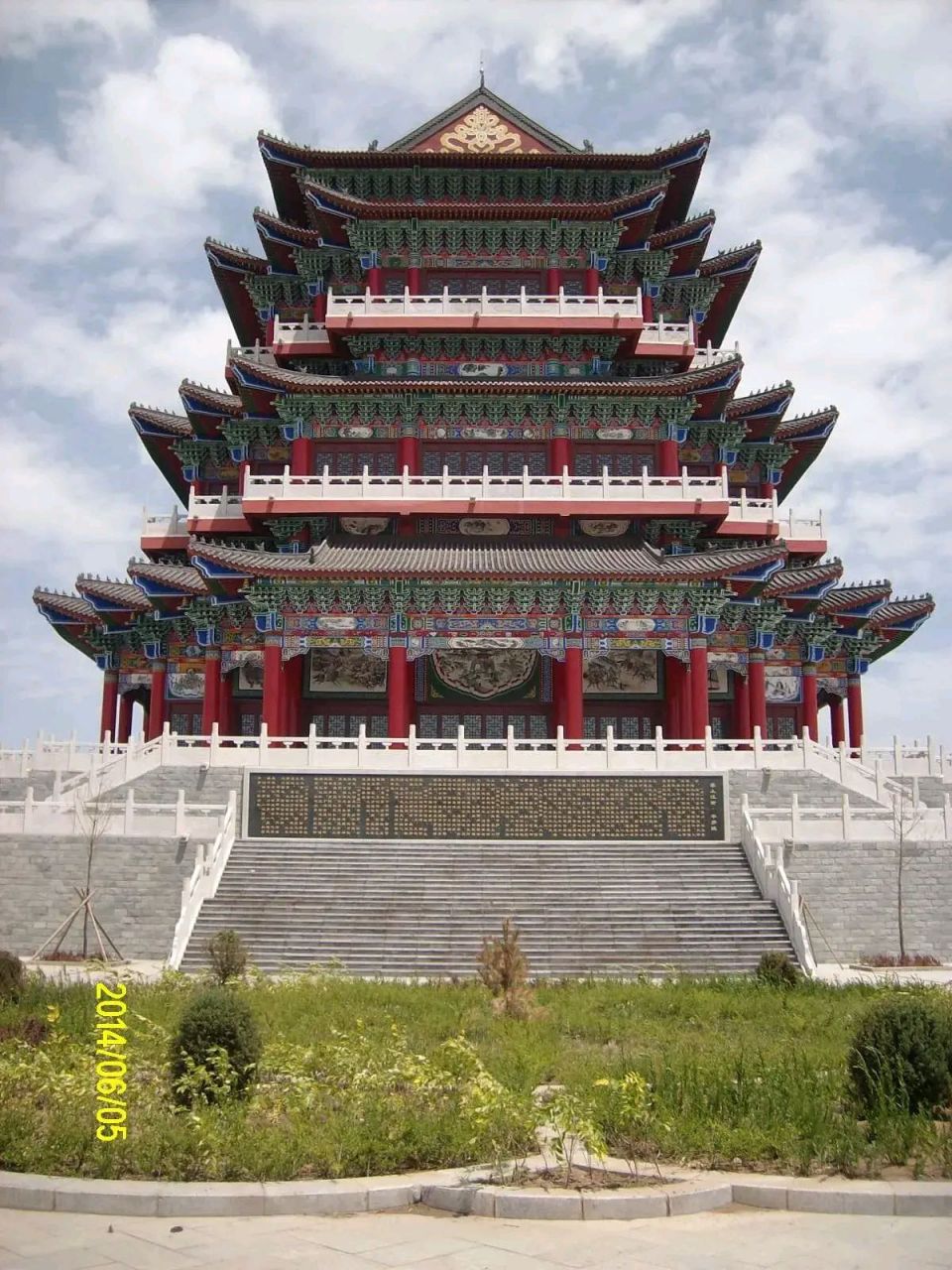 宁夏～平罗县      塞上江南博物馆是平罗县黄河天河湾湿地公园的标志