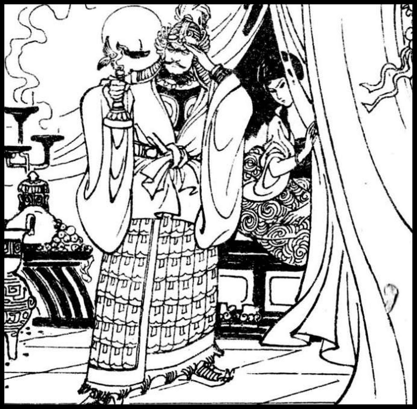 连环画《封神演义002》-之纣王宠妲已②