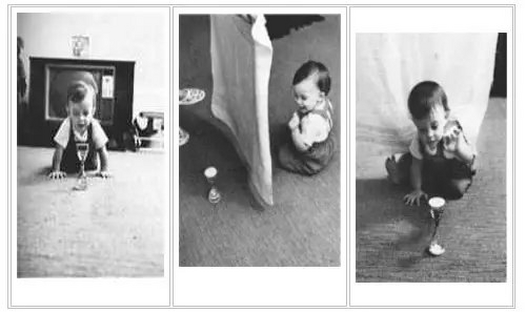 儿童大约在9-12个月时获得了客体永久性.