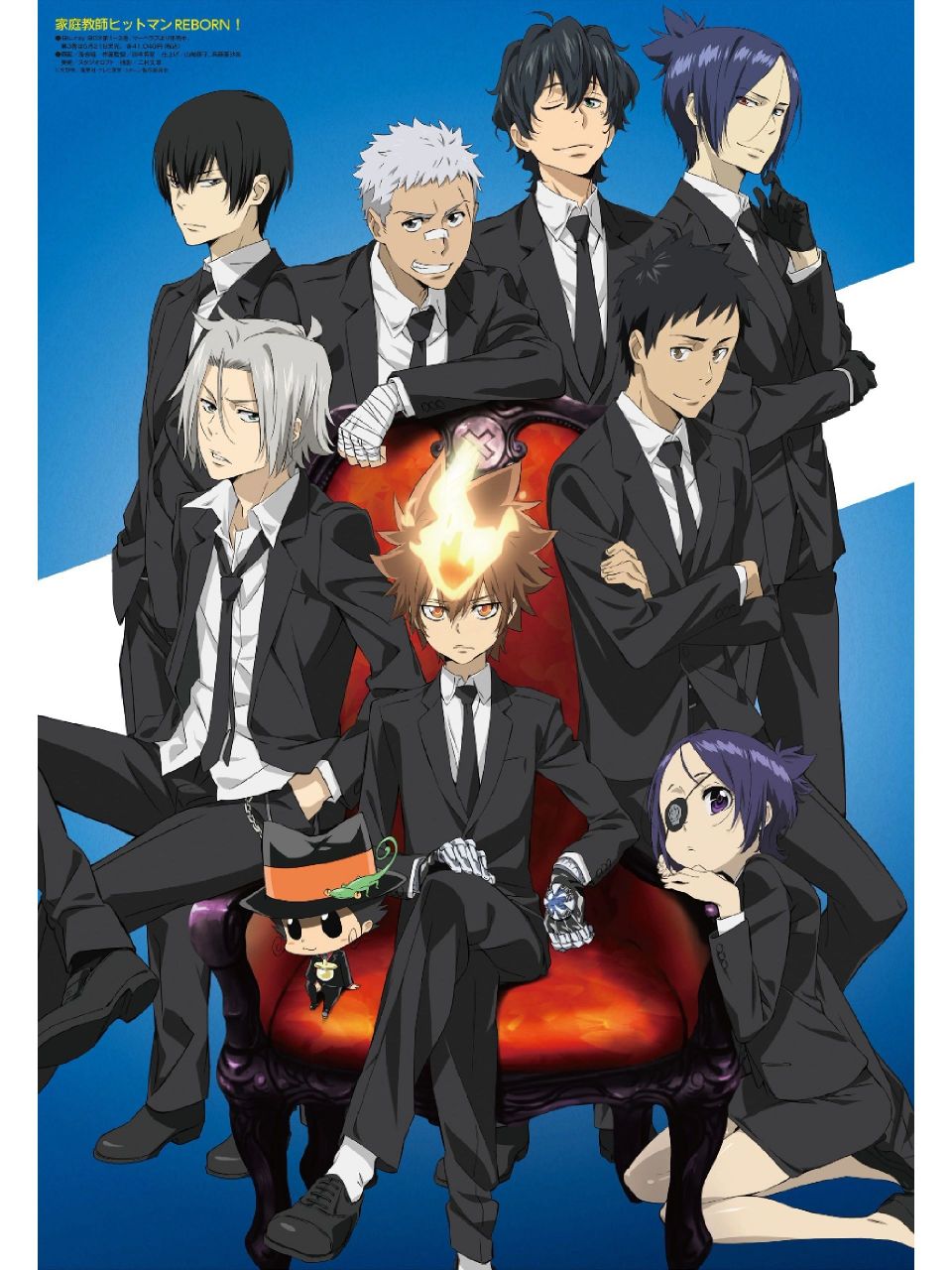 家庭教师,彭格列大合影,太帅了