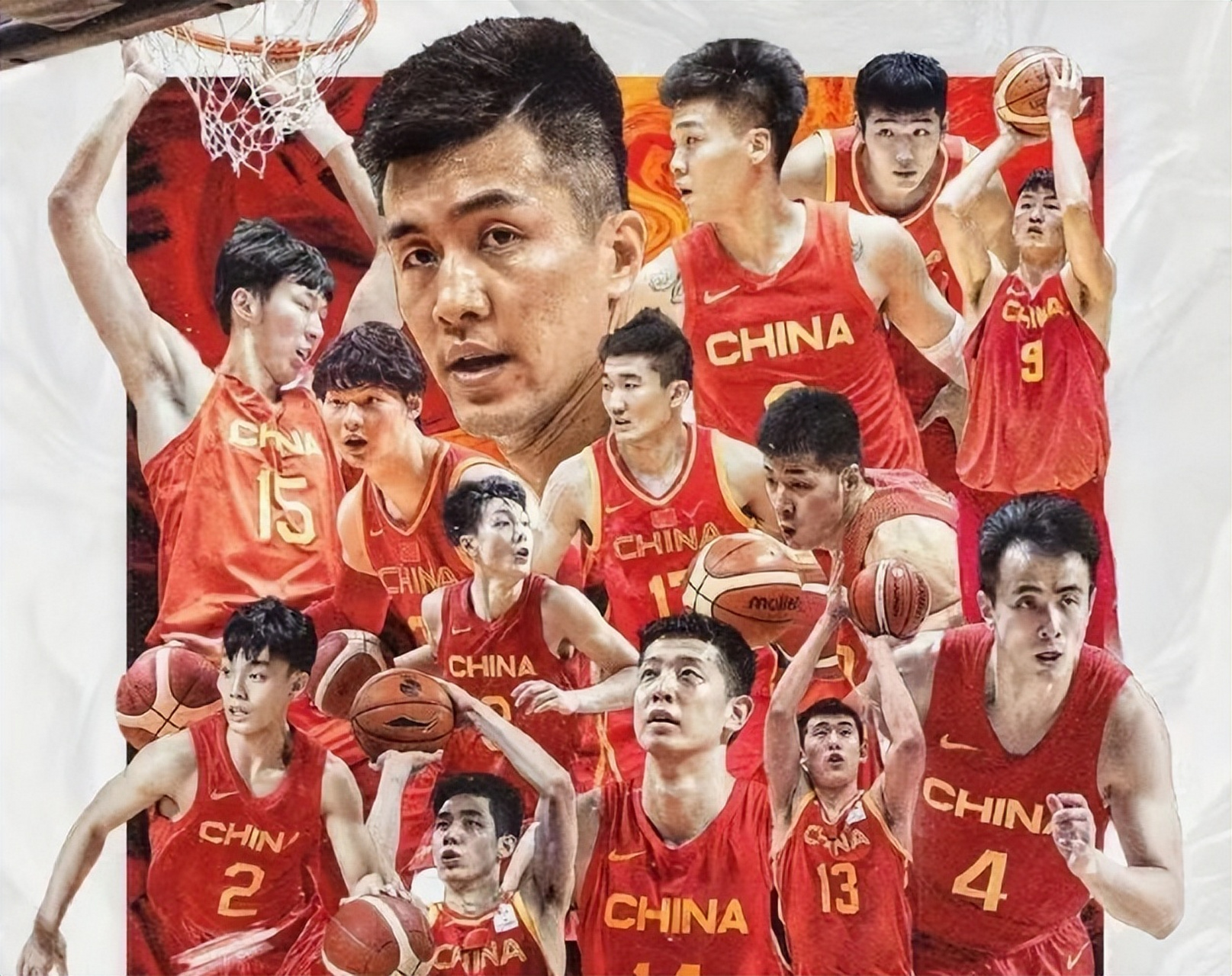 中国男篮当年的海报,当家球星郭艾伦,相信他能王者归来! #辽宁男篮