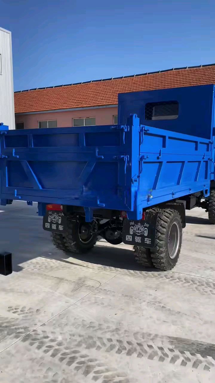 六轮四驱农用车车厢尺寸也可以定制的-度小视