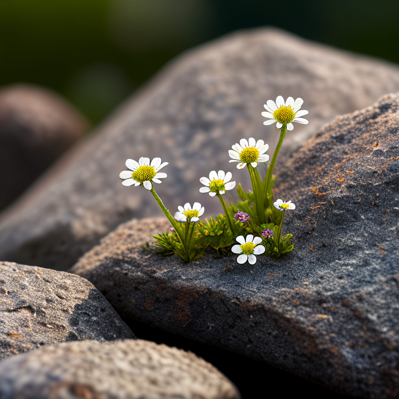 如果它存在于世 也不过是一片野草 在石缝中挣扎 任风雨摧残 露出卑微