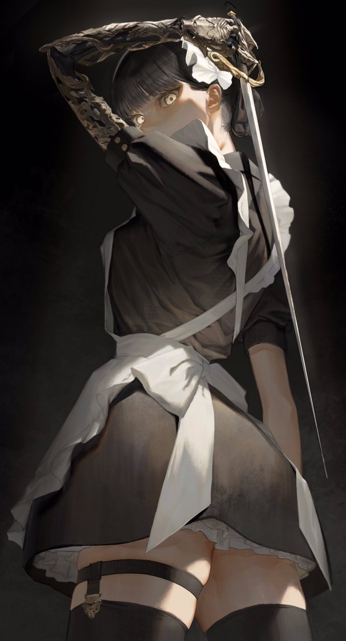 回眸杀,眼神好犀利,冷酷中带着一丝若有若无的警告. 画师:柳n#二次元