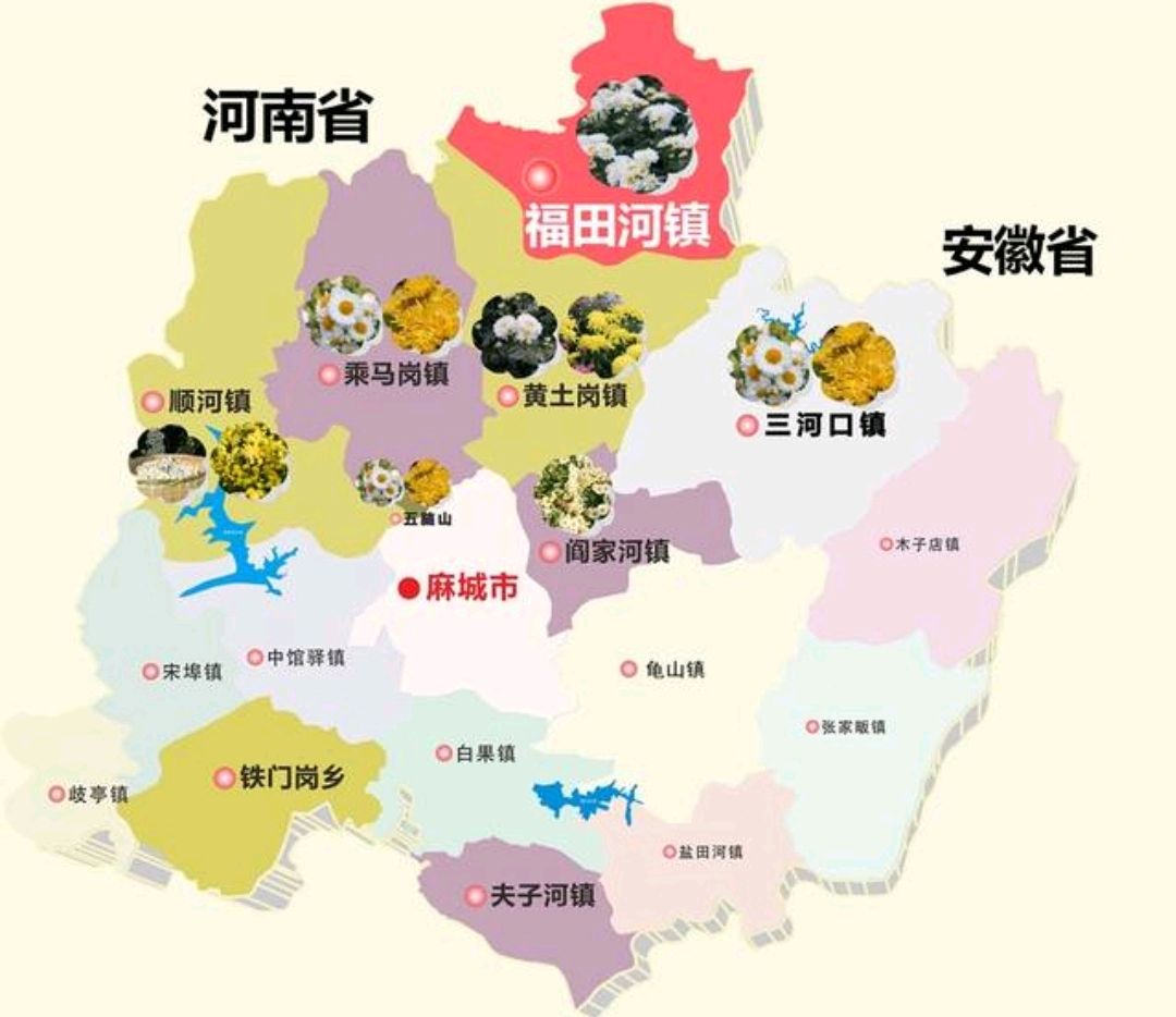 麻城市各乡镇高清地图图片