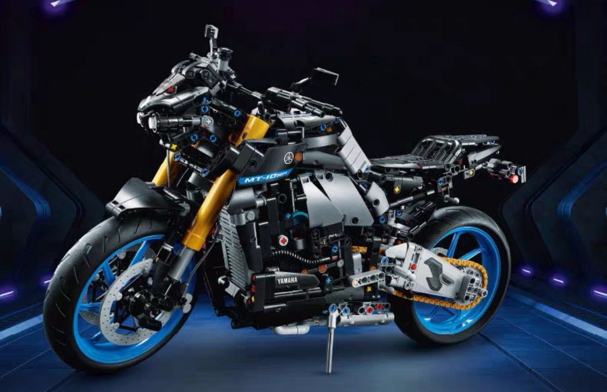 期待乐高42159机械组雅马哈摩托车积木!1478颗粒!