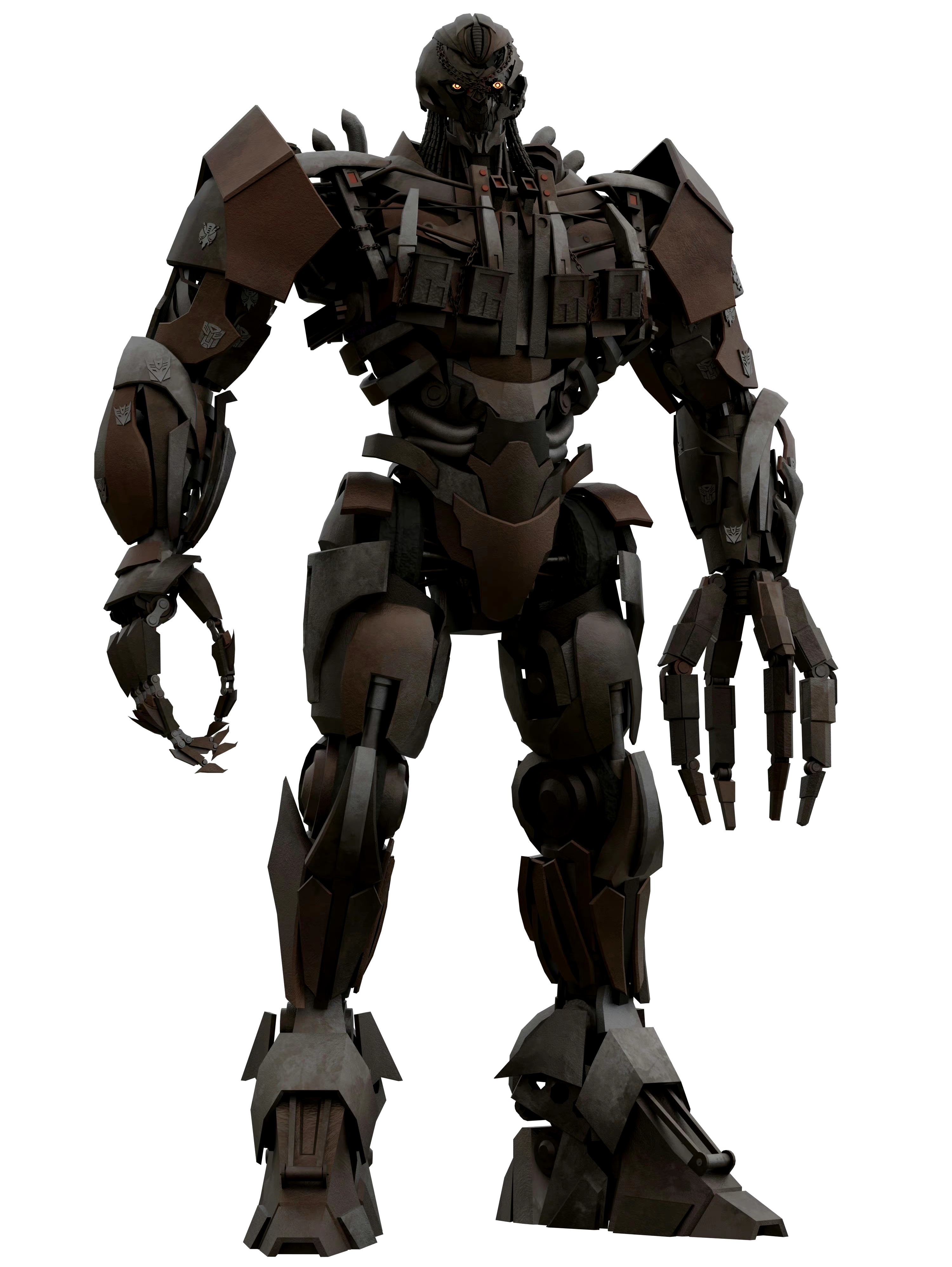 建模欣赏:《变形金刚:超能勇士崛起》天灾建模