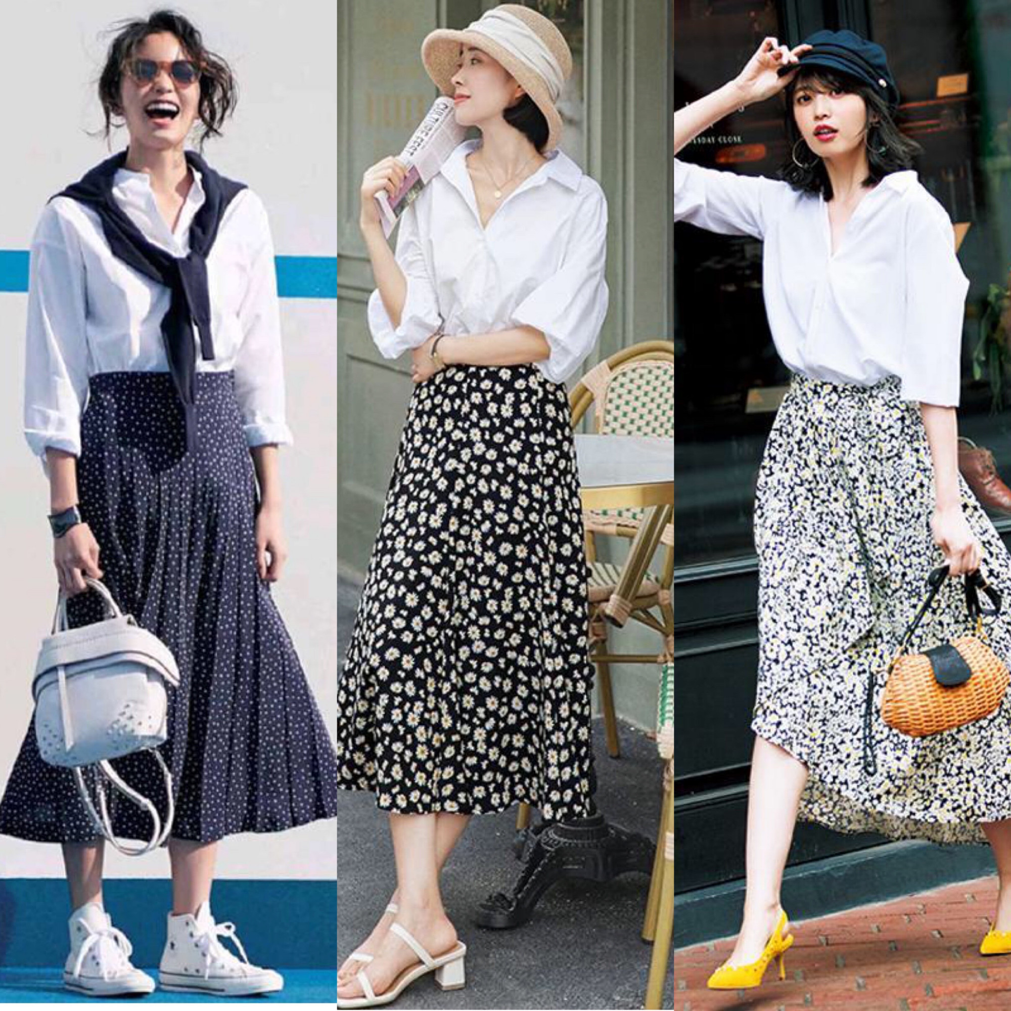 春天的首条裙子就选"碎花裙",5个搭配方案灵动优雅又浪漫