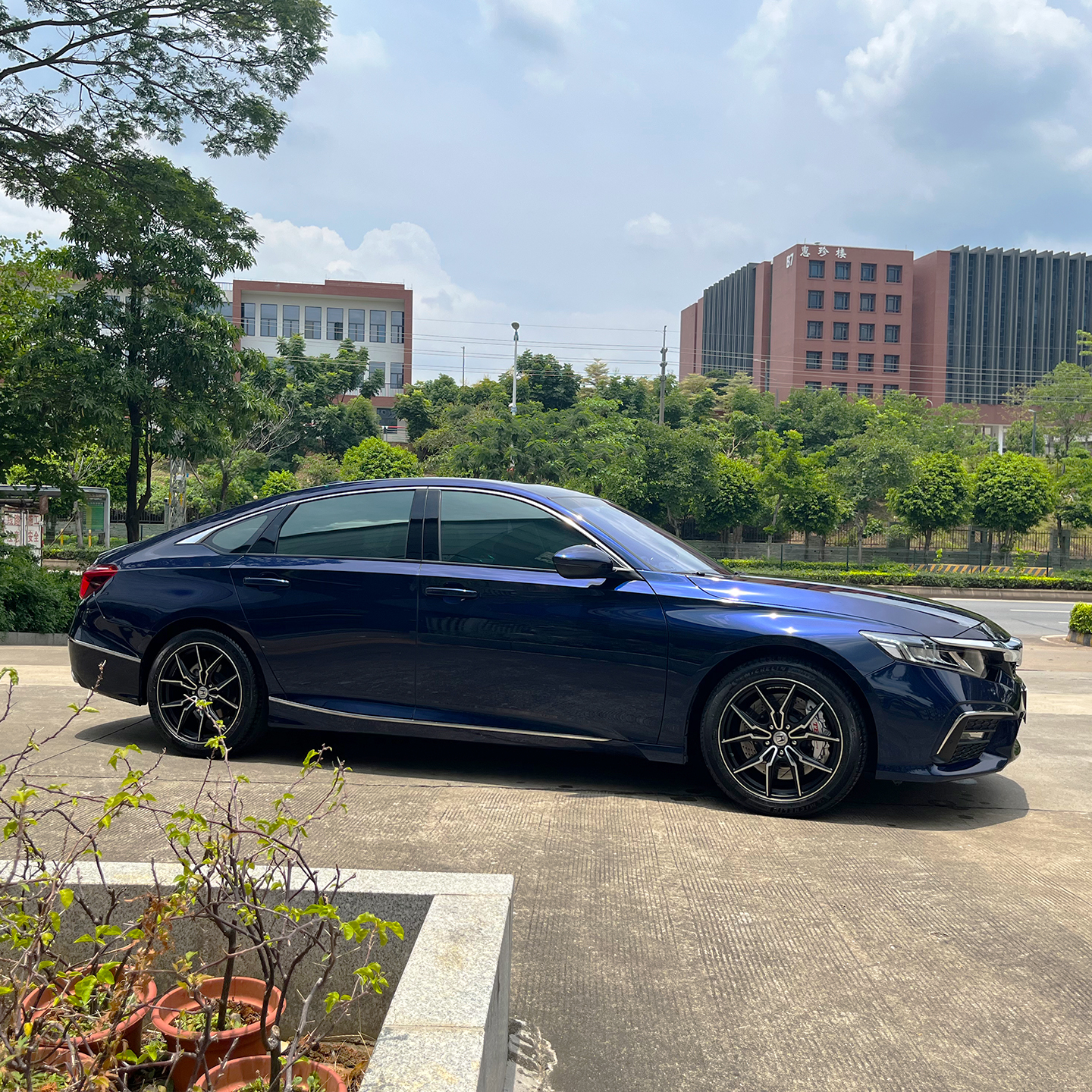 本田英诗派升级mp轮毂案例