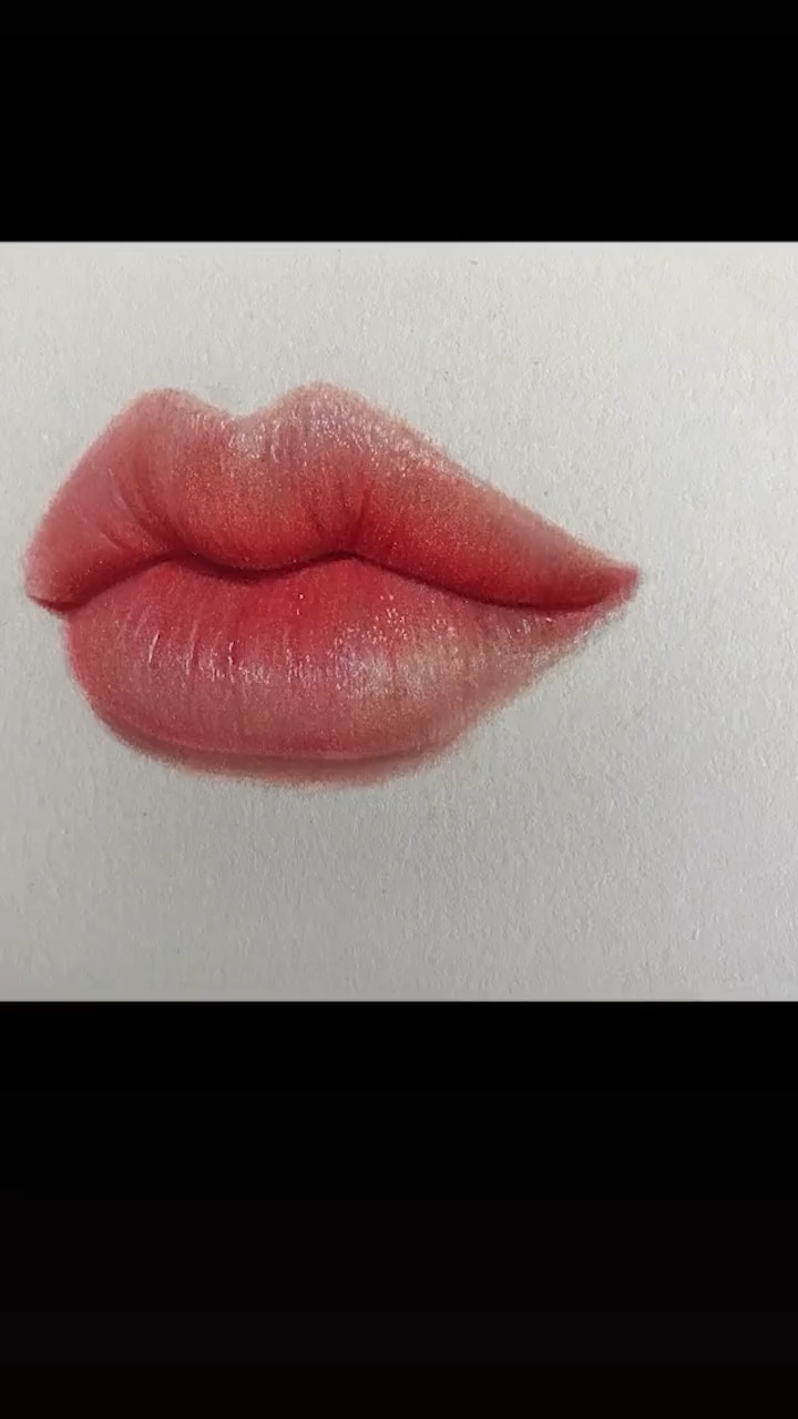 最细致的彩铅嘴巴教程,性感的嘴唇你们爱了吗!-度小视