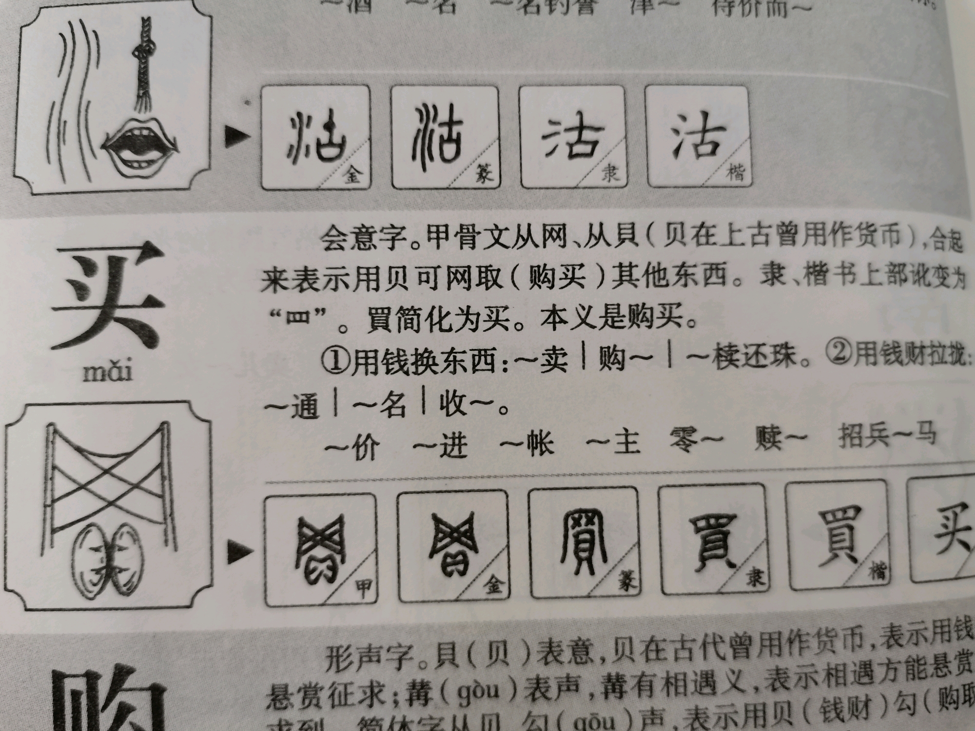 卖是怎么说