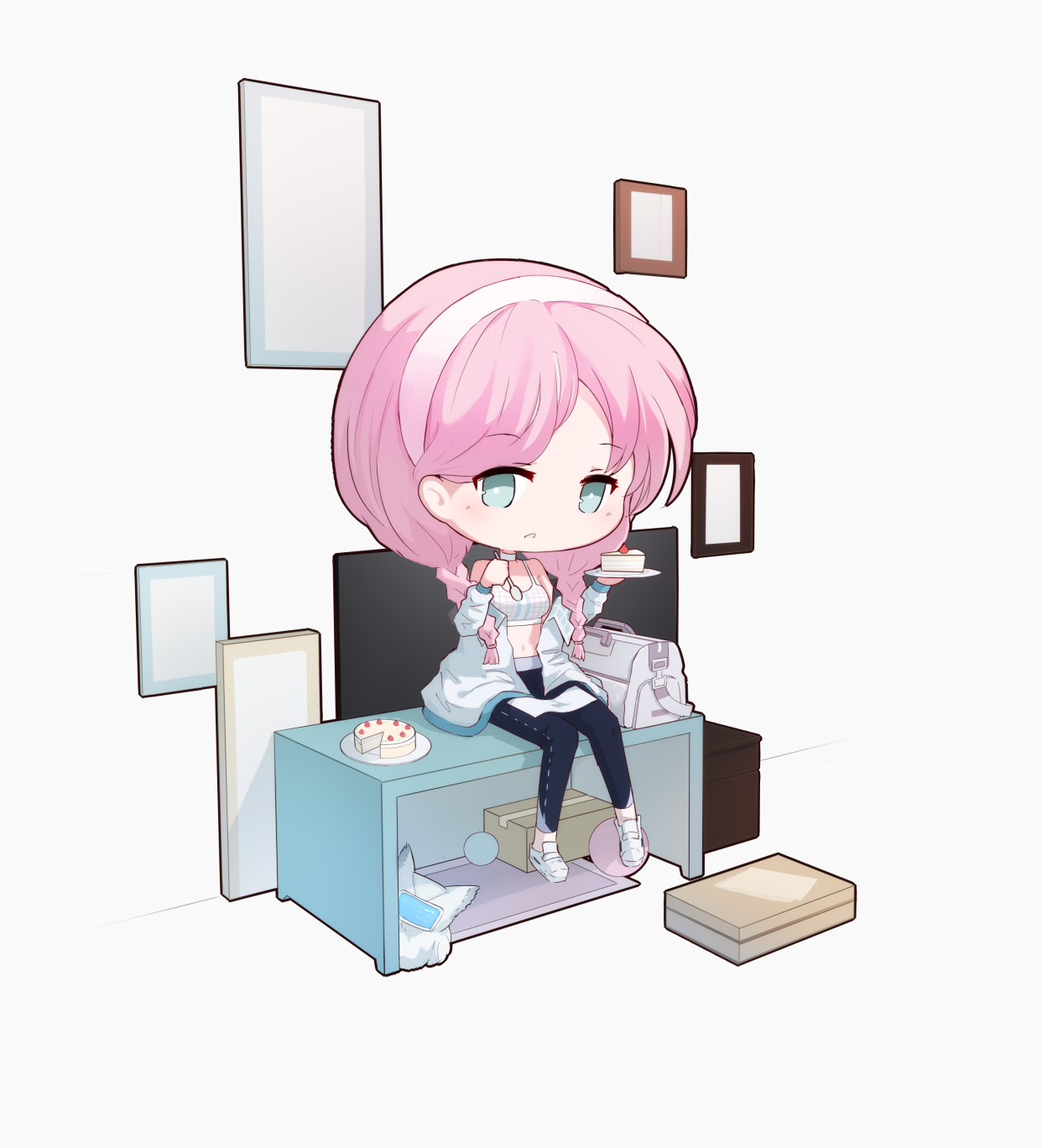 明日方舟:蓝毒浅滩律动二次元美图合集,高清动漫壁纸