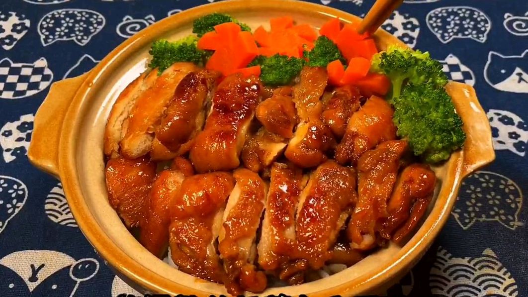 简单做一碗照烧鸡腿饭,感觉自己可以出摊了