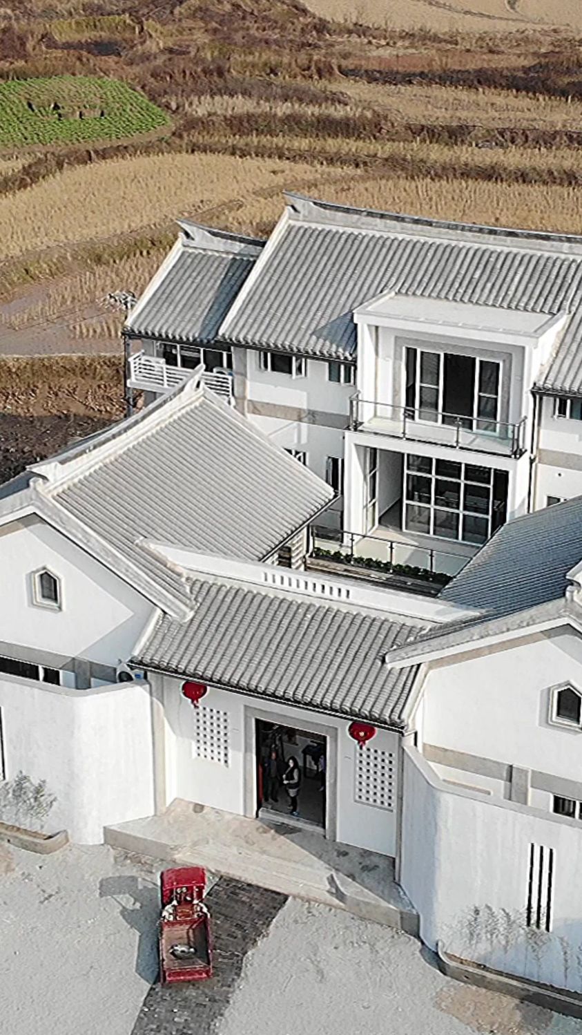 四川新中式现代四合院实景拍摄