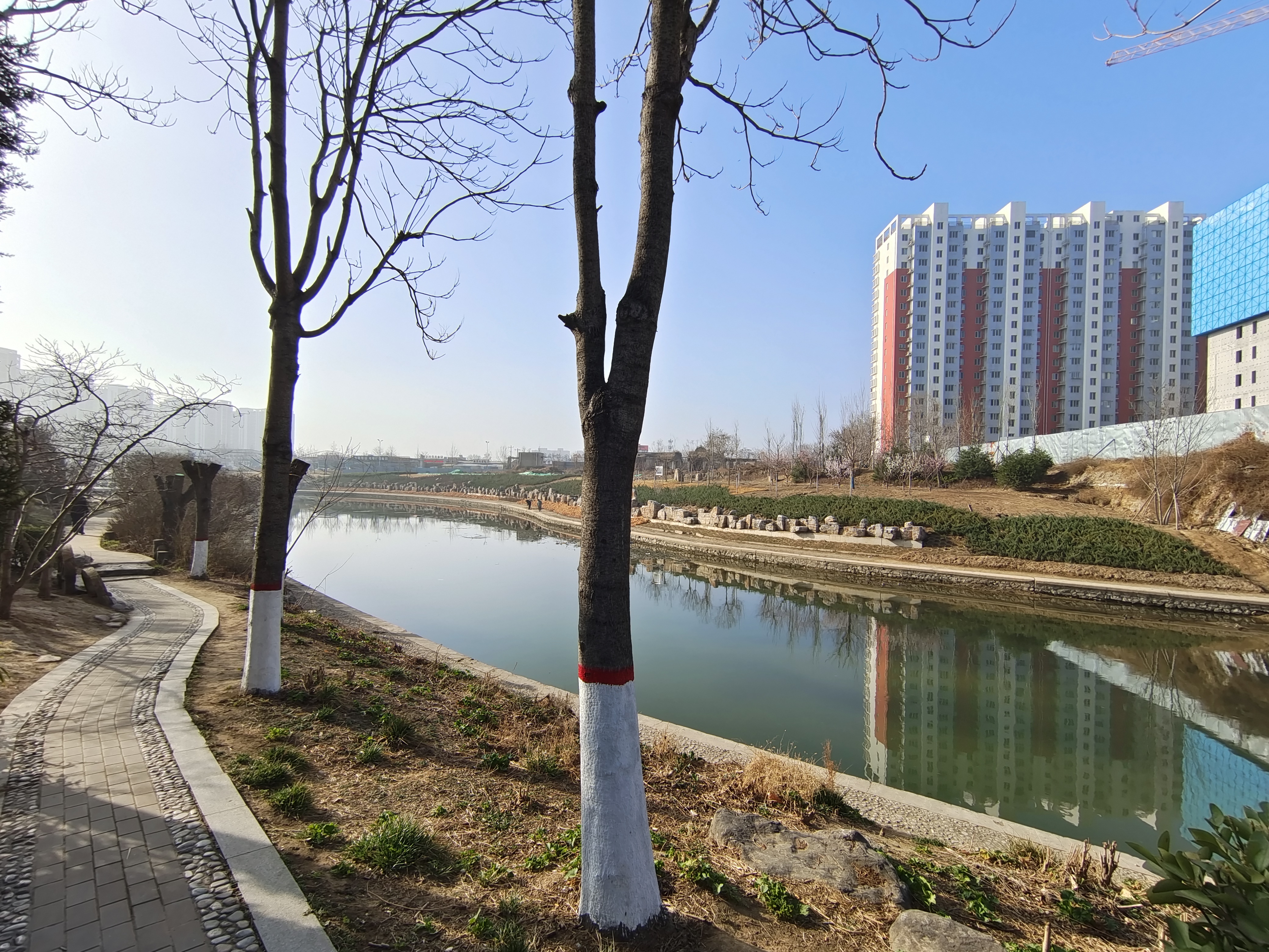2022年3月14保定市府河公园