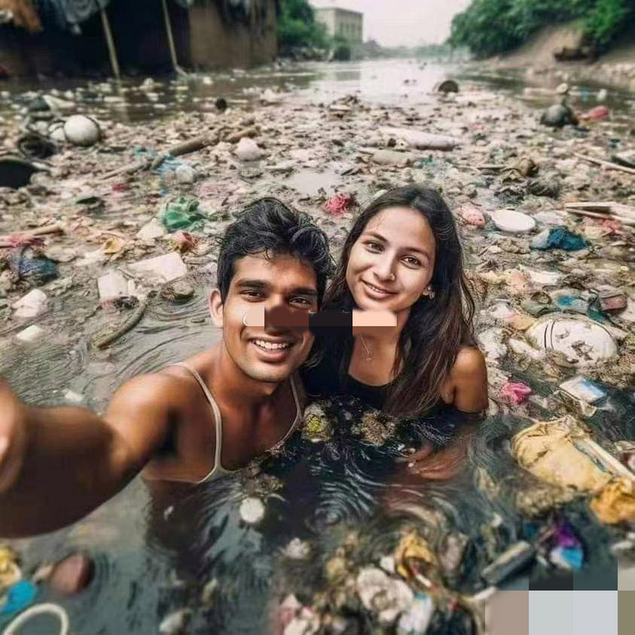 沐浴恒河水的幸福,印度的母亲河不在甘甜.