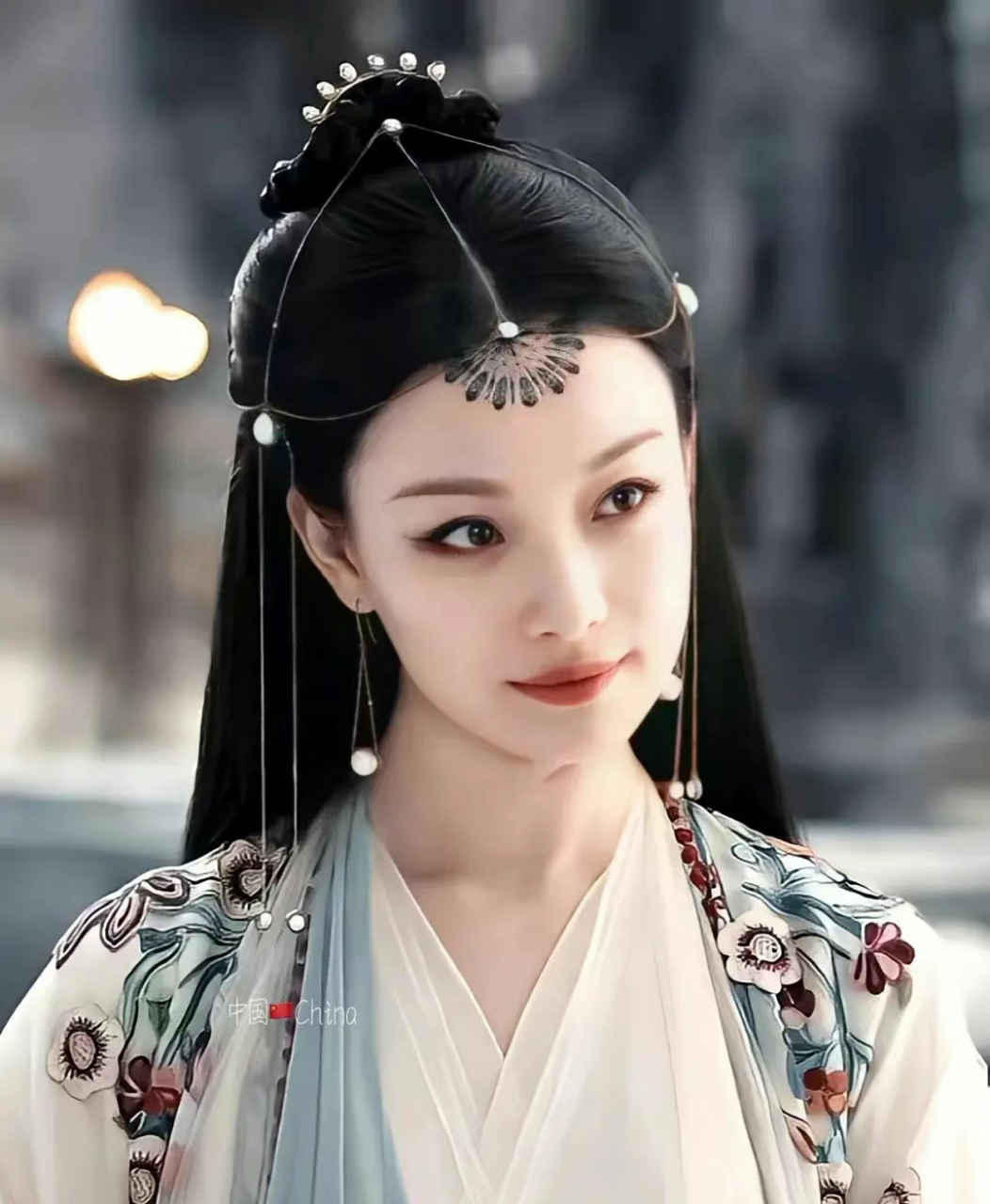 《宸汐缘》里面的倪妮造型好美#倪妮