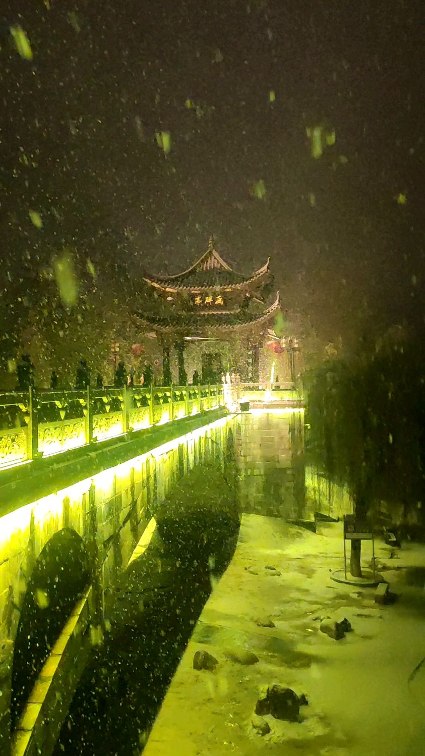 湖南衡阳下雪图片