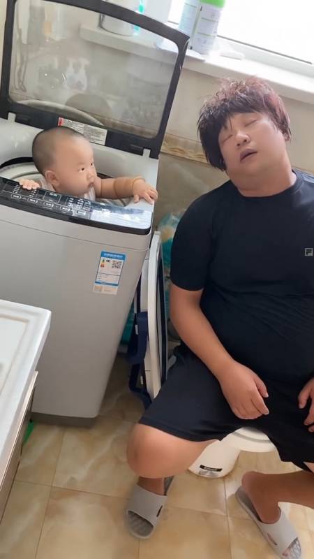 就让老公带一天娃这虎爹心可真大居然这样霍霍儿子被婆婆一顿暴打真