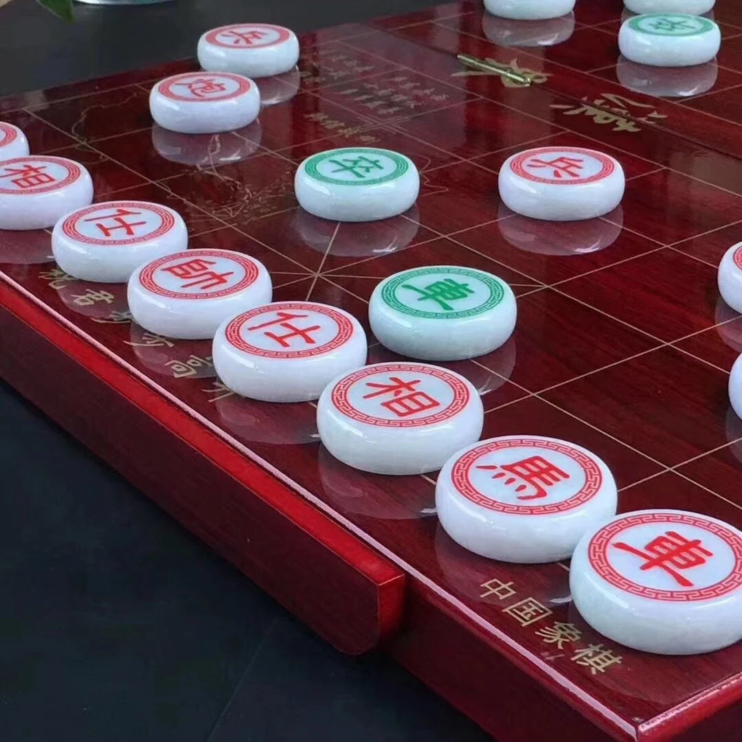 翡翠象棋漂亮