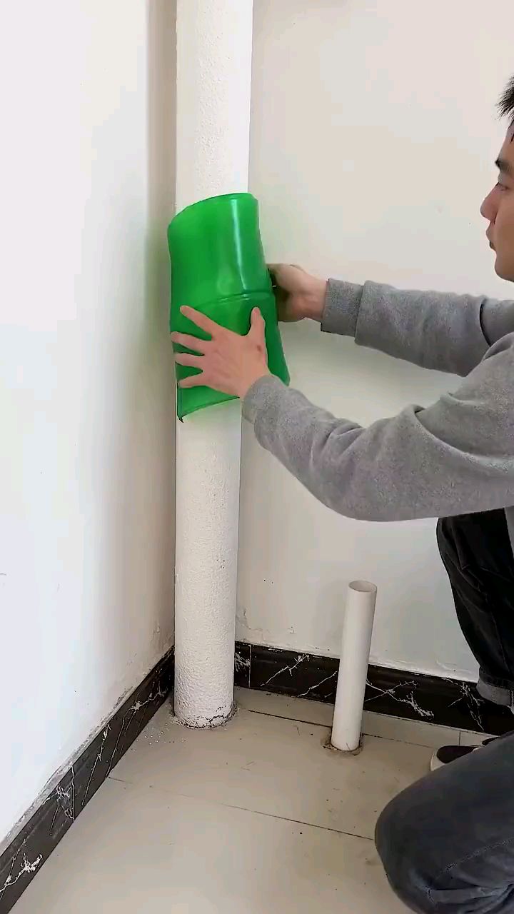 阳台下水管道这么做好看极了