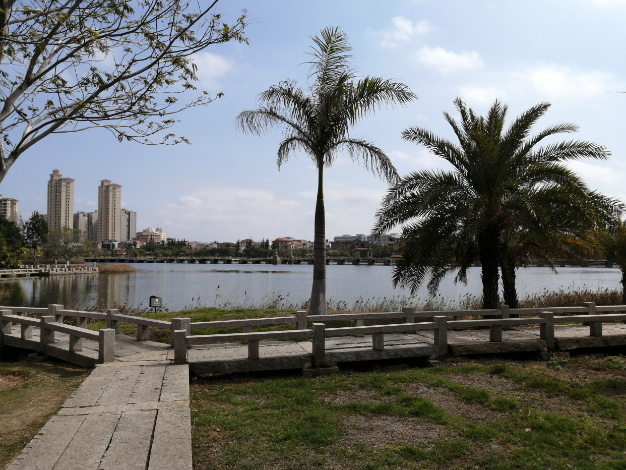 晋江安平桥公园实拍图