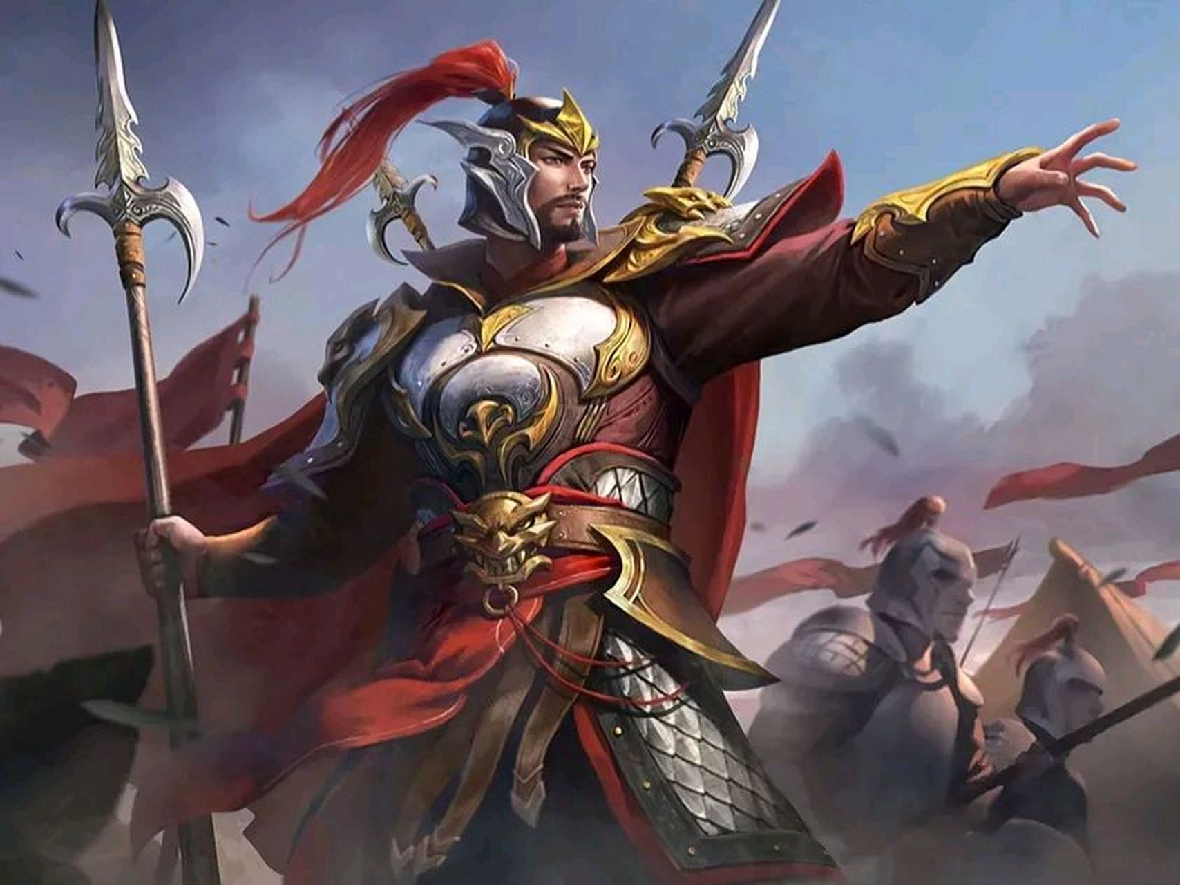 蜀汉武将关羽,张飞,黄忠,马超,赵云先后去世,关平,周仓也随关羽而逝