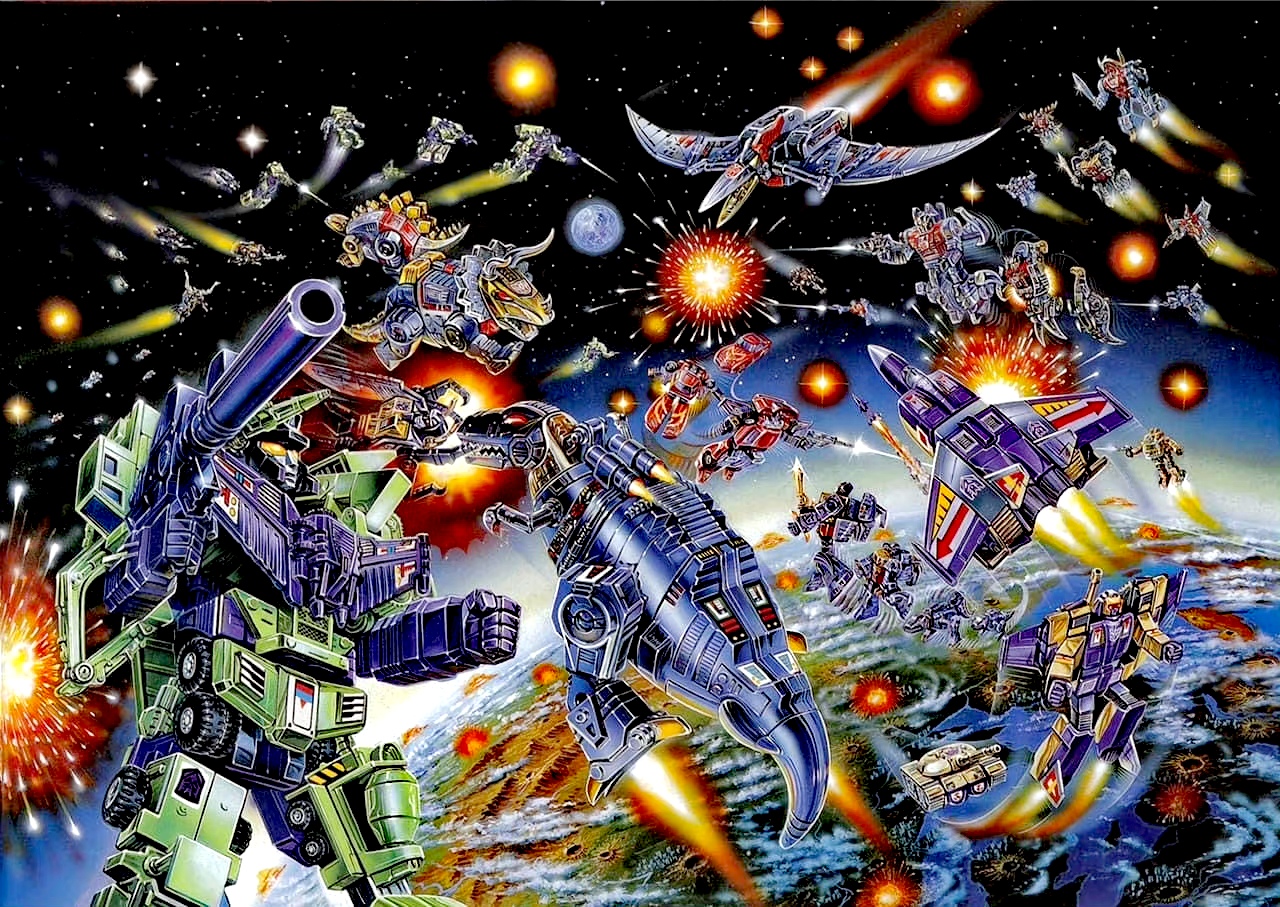 变形金刚玩具封绘欣赏