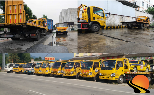 佛山市汽车拖车救援之地下车库困境救援