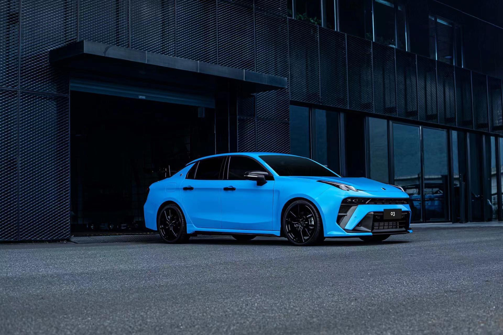 领克03高性能特别版,350马力420nm,单独调校的运动型8at变速箱,前驱.