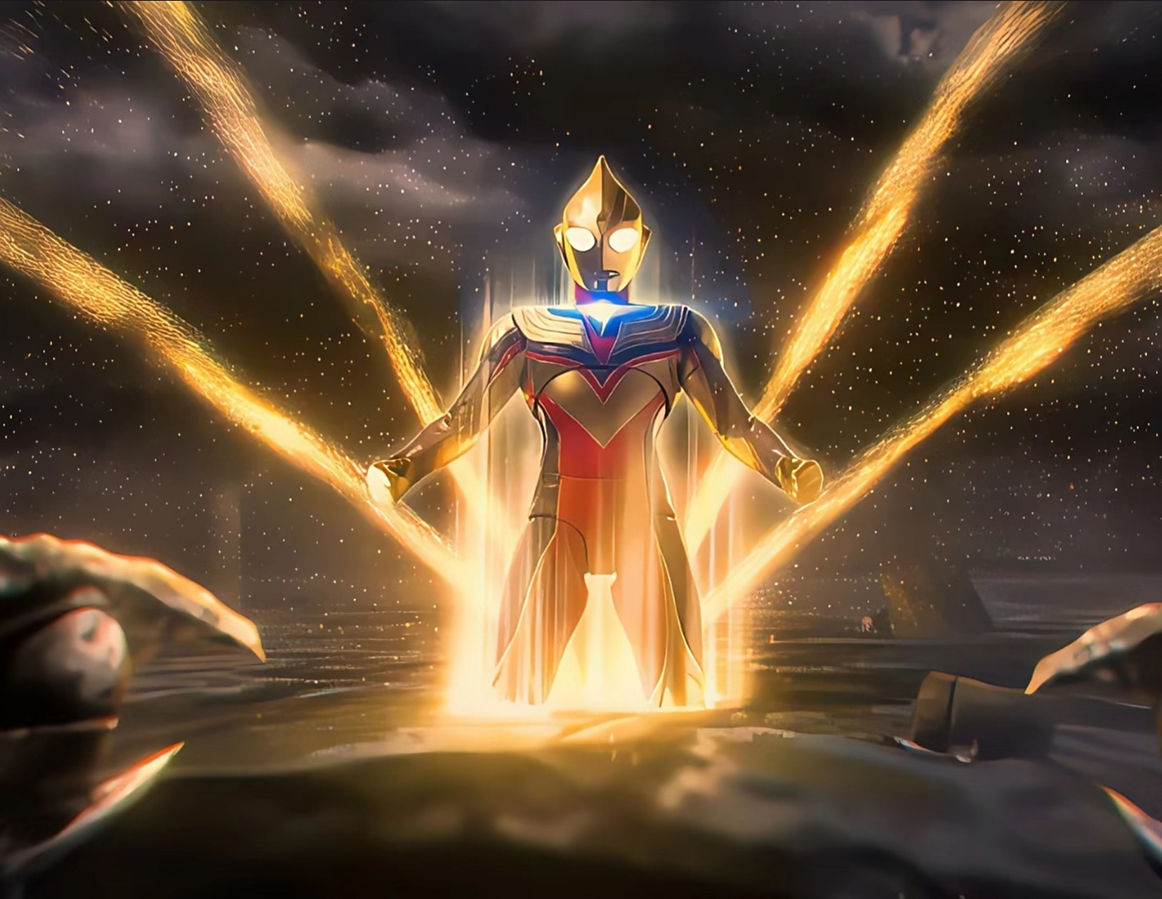 那一年,我们都变成了光![爱你][爱你][爱你]#奥特曼# #迪迦奥特曼