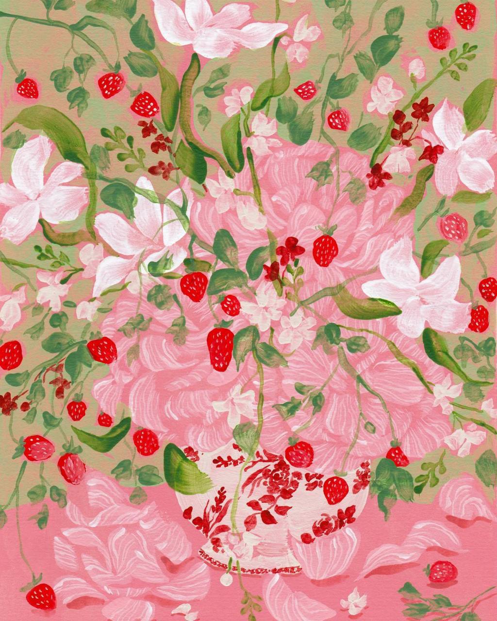flowers | yukiko noritake 676767 #绘画欣赏