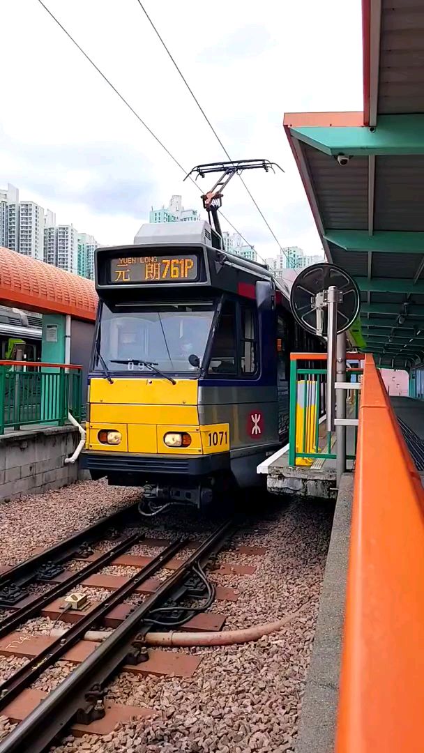 香港地铁轻铁线图片