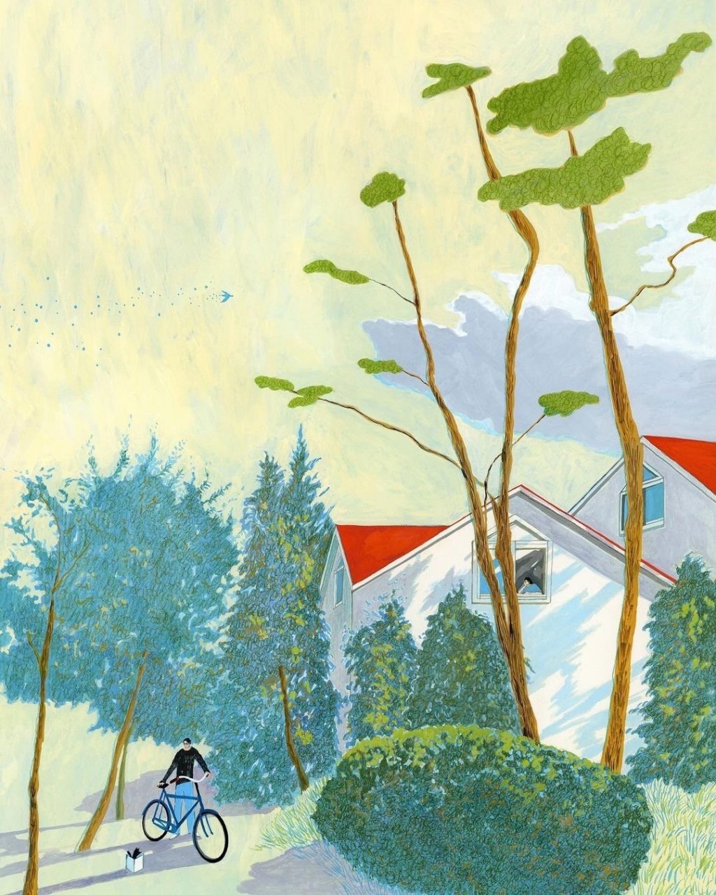 韩国画家park hye 0265的一组插画作品 67 676767 #插画