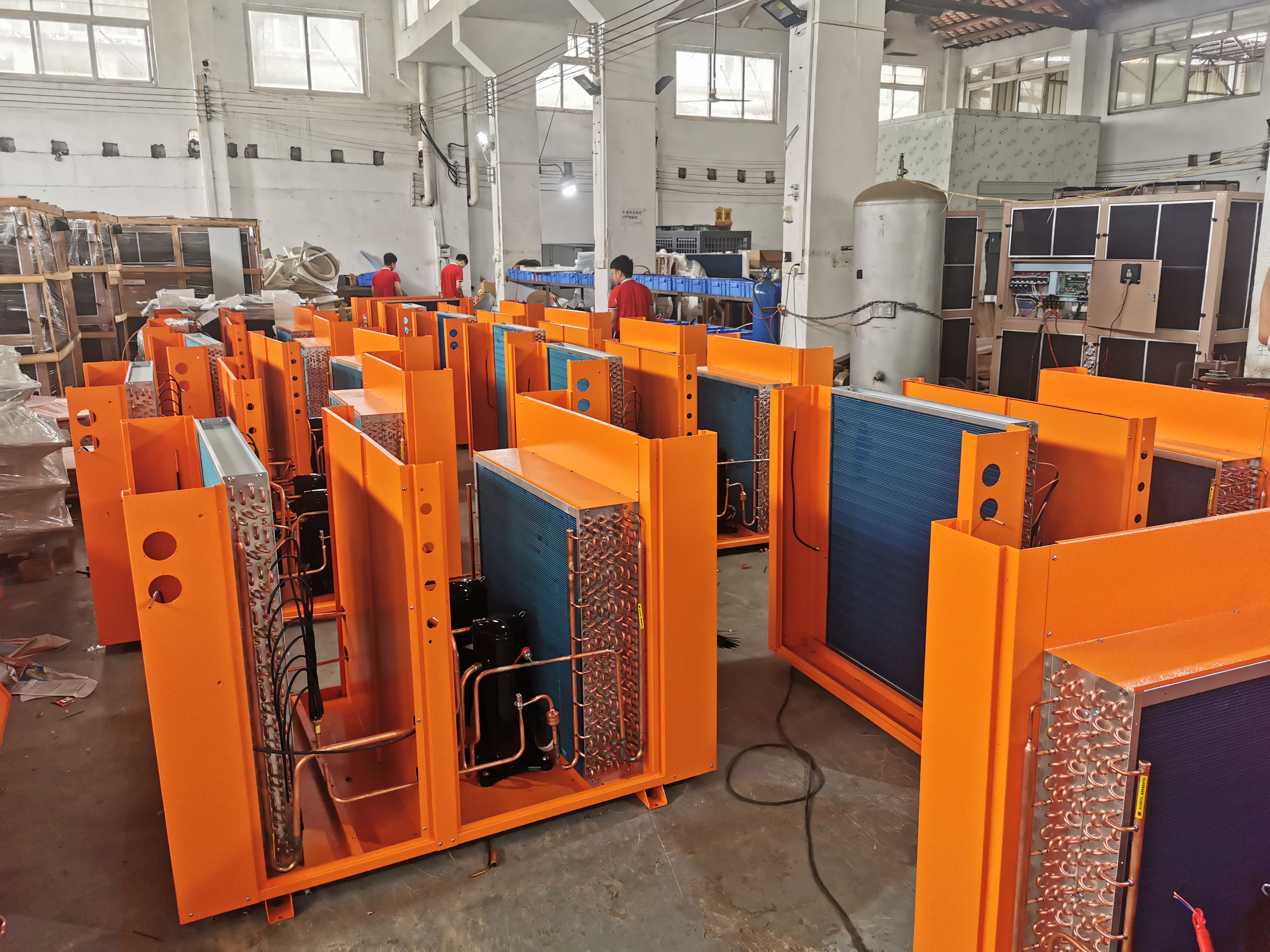 鸡蛋托烘干机 大型节能纸托除湿烘干设备