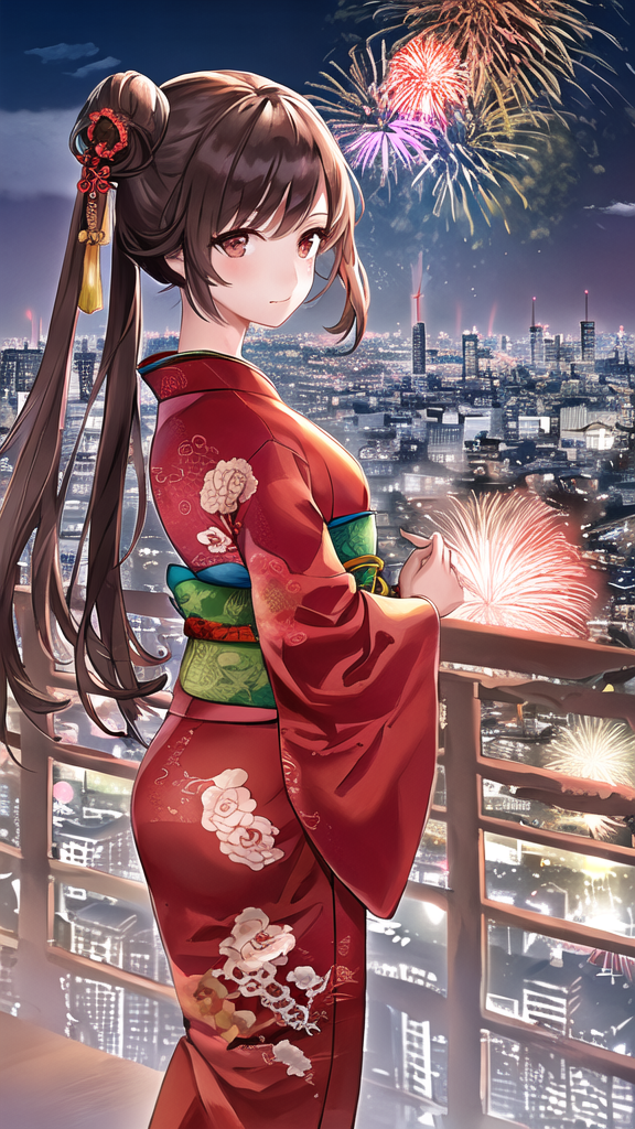 听说二次元与和服很配