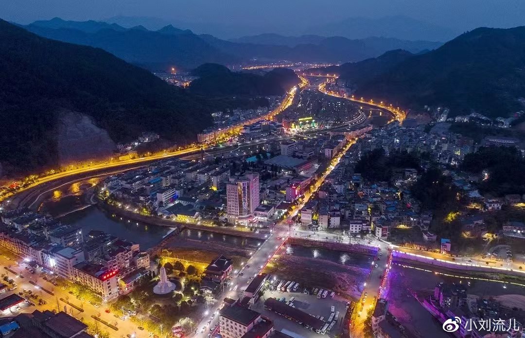 遂昌通过"微改造"绣出城区新夜景