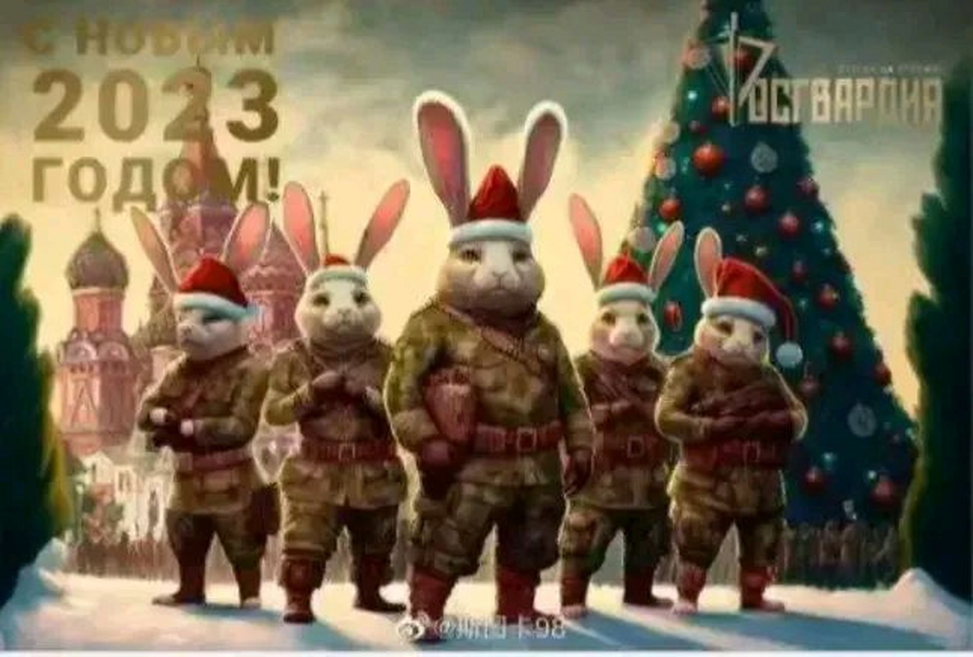 俄罗斯战斗兔图片