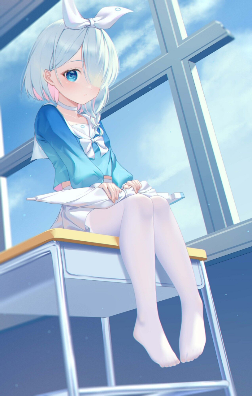 白丝少女阿洛娜[awsl][awsl][awsl] 画师:冰川咸鱼皇#二次元# #二次元