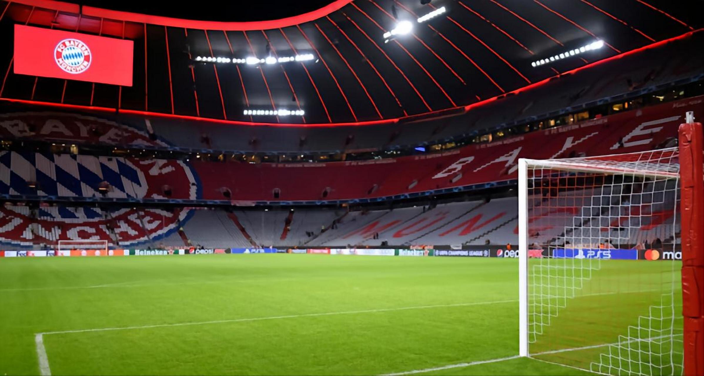 图片报:拜仁主场计划扩建,增加大约2000个席位 目前拜仁主场安联球场