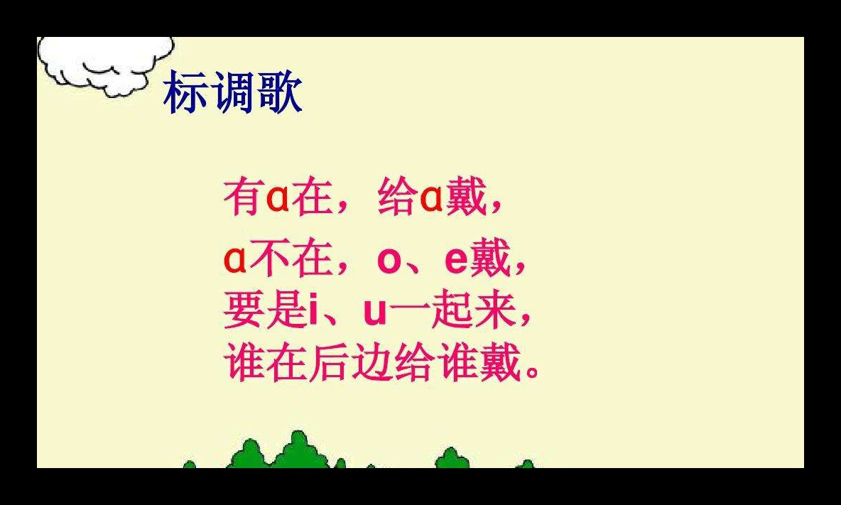 拼音标调很重要