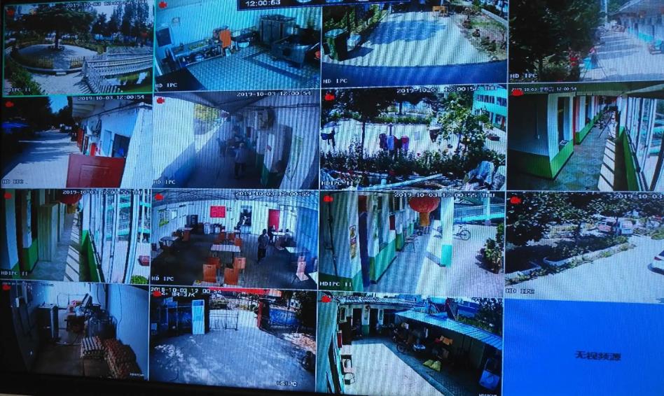 广州养老院监控安装效果图和摄像头布局分布规范