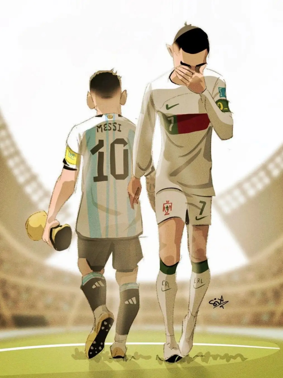 梅罗争霸,绝代双骄,相互比较是永远逃不掉的话题!