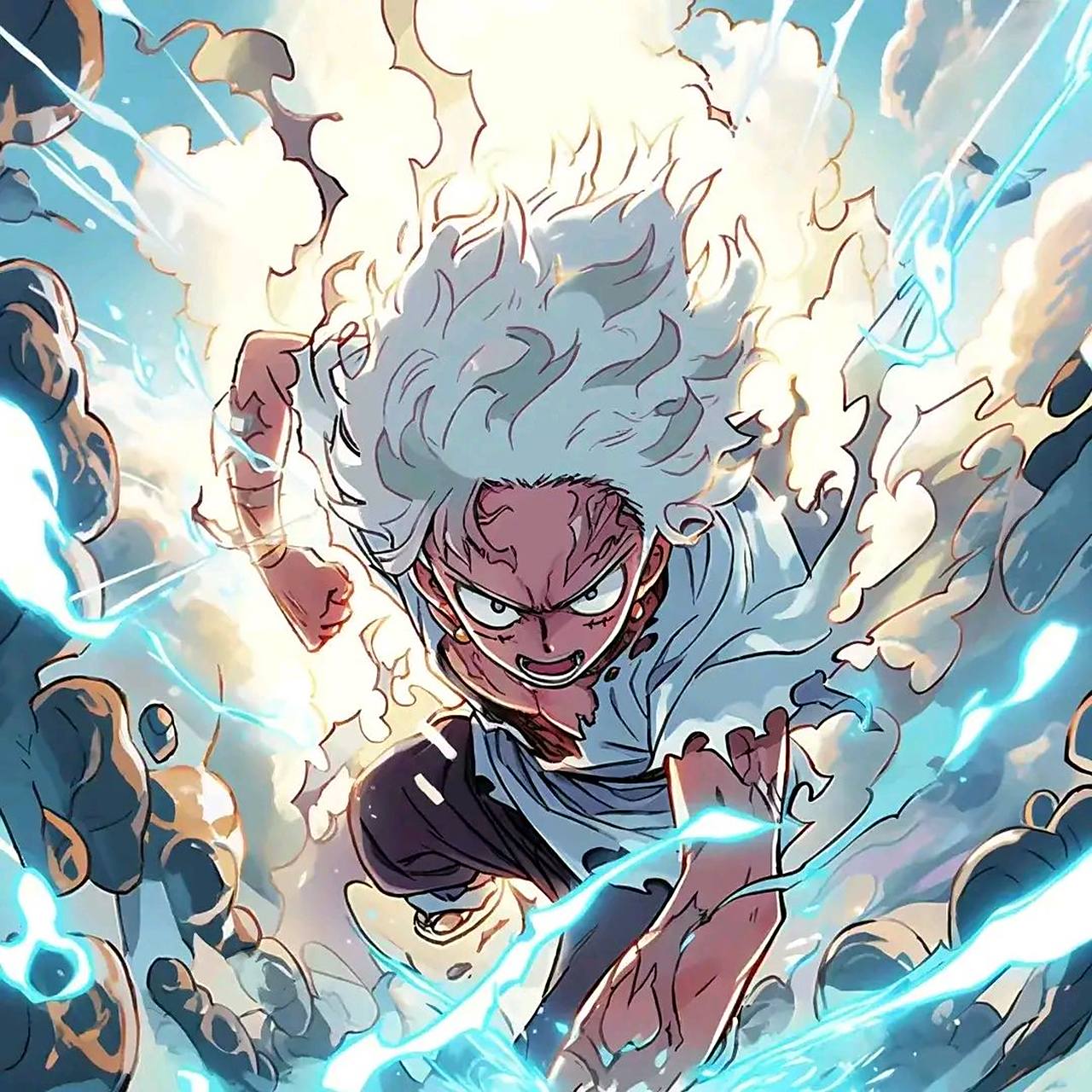 壁纸# #海贼王# 太阳神乔伊波伊路飞