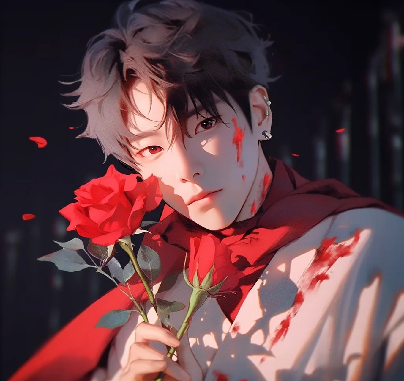 破碎感凄美男生动漫头像 #九月动态激励计划